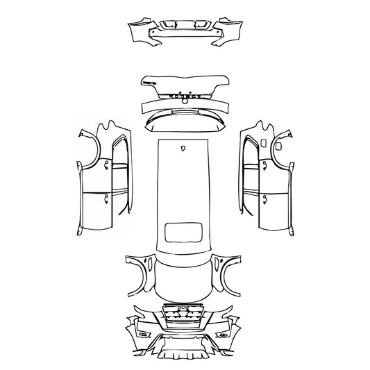 Pre-Cut PPF Nissan Armada (US) Platinum 2022 - PPF-Kits