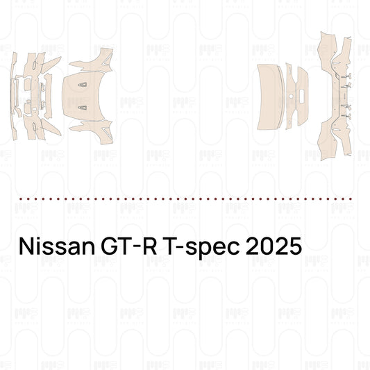 PPF prédécoupé Nissan GT-R T-spec 2025