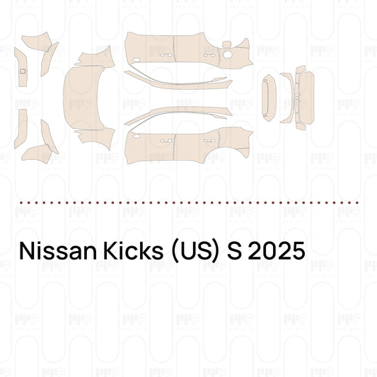 PPF prédécoupé Nissan Kicks (US) S 2025