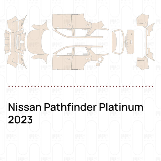 PPF prédécoupé Nissan Pathfinder Platinum 2023