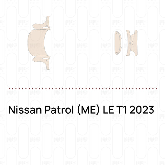PPF prédécoupé Nissan Patrol (ME) LE T1 2023