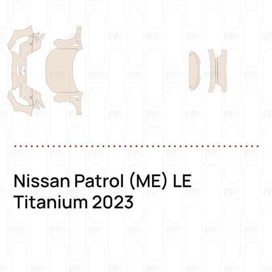 PPF prédécoupé Nissan Patrol (ME) LE Titanium 2023