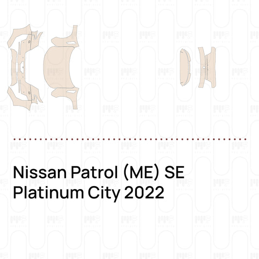 PPF prédécoupé Nissan Patrol (ME) SE Platinum City 2022