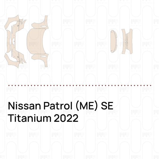 PPF prédécoupé Nissan Patrol (ME) SE Titanium 2022