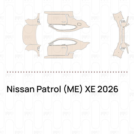 PPF prédécoupé Nissan Patrol (ME) XE 2026