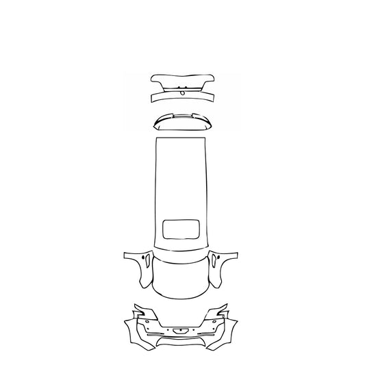 Pre-Cut PPF Nissan Patrol (ME) LE Platinum City 2024 - PPF-Kits