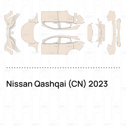 PPF prédécoupé Nissan Qashqai (CN) 2023