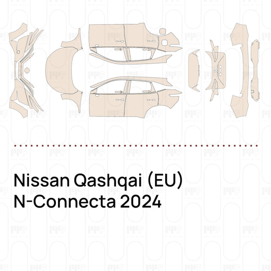 PPF prédécoupé Nissan Qashqai (EU) N-Connecta 2024