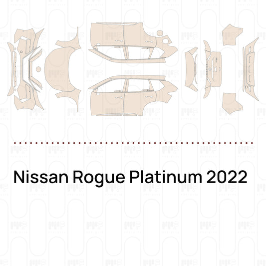 PPF prédécoupé Nissan Rogue Platinum 2022