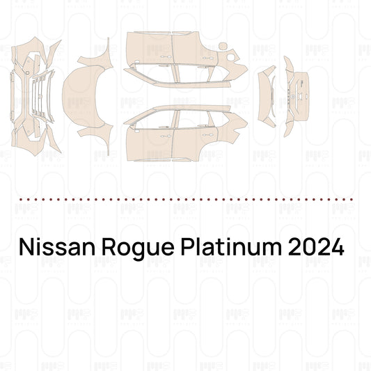 PPF prédécoupé Nissan Rogue Platinum 2024