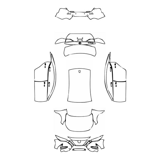 Pre-Cut PPF Nissan Sentra (US) SR 2022 - PPF-Kits