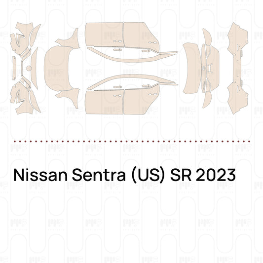 PPF prédécoupé Nissan Sentra (US) SR 2023