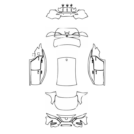 Pre-Cut PPF Nissan Sylphy (CN) 2020 - PPF-Kits