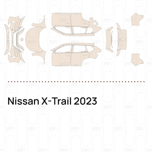 PPF prédécoupé Nissan X-Trail 2023