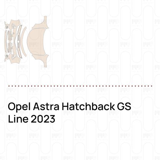 PPF prédécoupé Opel Astra Hatchback GS Line 2023