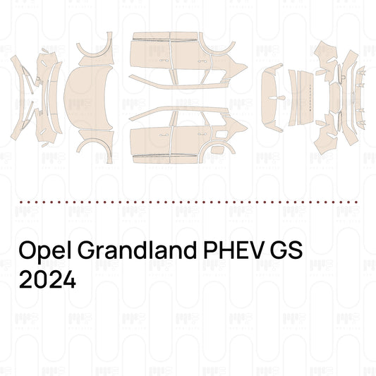 PPF prédécoupé Opel Grandland PHEV GS 2024
