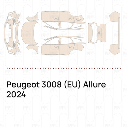 PPF prédécoupé Peugeot 3008 (EU) Allure 2024