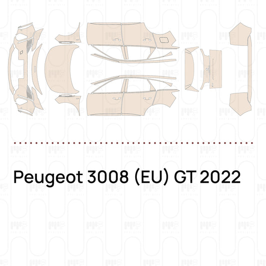 PPF prédécoupé Peugeot 3008 (EU) GT 2022