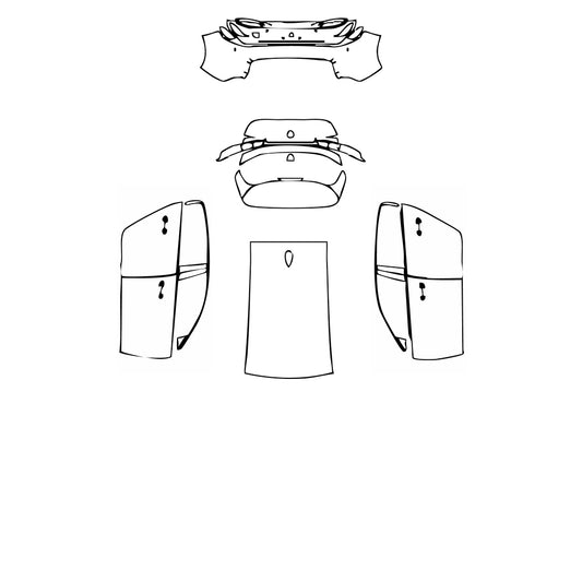 Pre-Cut PPF Peugeot 308 (EU) GT 2022 - PPF-Kits