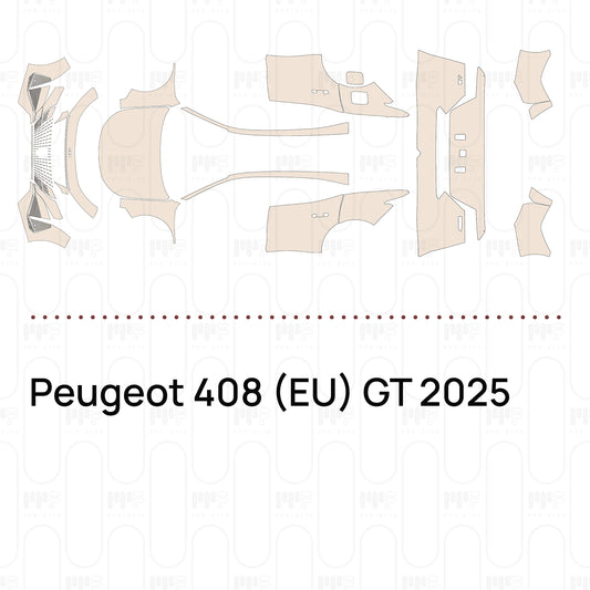 PPF prédécoupé Peugeot 408 (EU) GT 2025