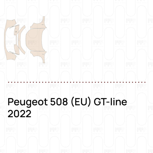 PPF prédécoupé Peugeot 508 (EU) GT-line 2022