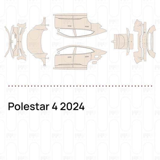 PPF prédécoupé Polestar 4 2024