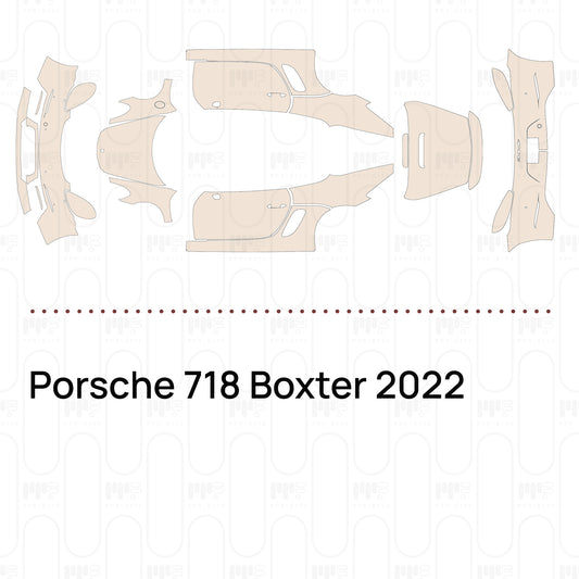 PPF prédécoupé Porsche 718 Boxter 2022