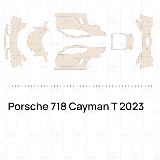 PPF prédécoupé Porsche 718 Cayman T 2023