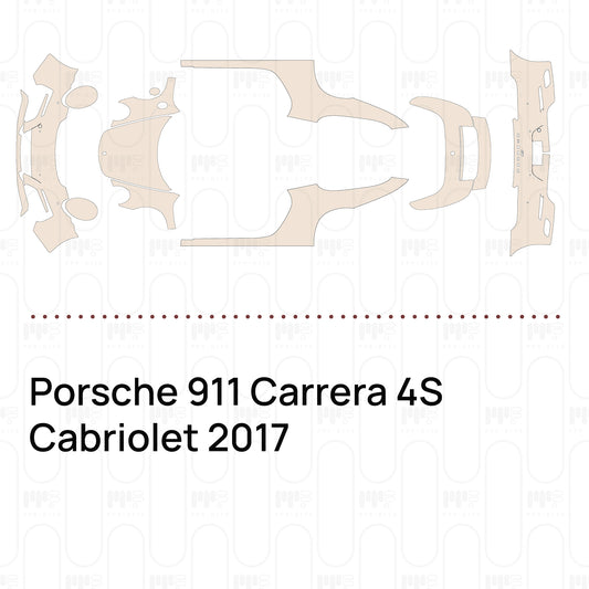 PPF prédécoupé Porsche 911 Carrera 4S Cabriolet 2017