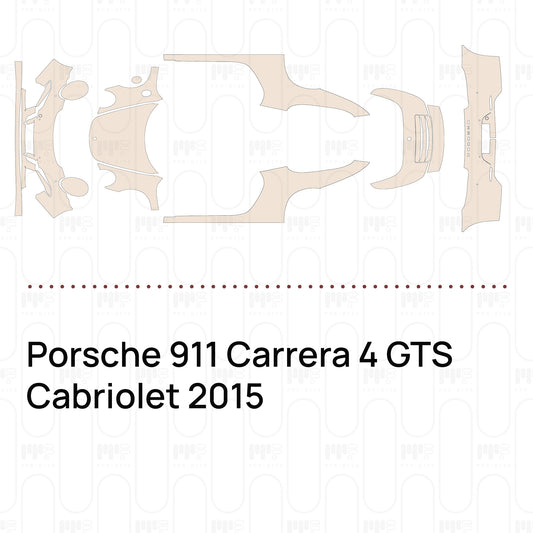 PPF prédécoupé Porsche 911 Carrera 4 GTS Cabriolet 2015