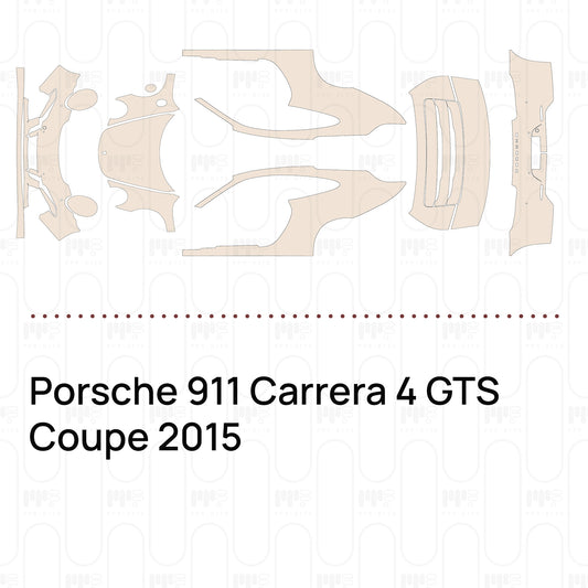 PPF prédécoupé Porsche 911 Carrera 4 GTS Coupe 2015