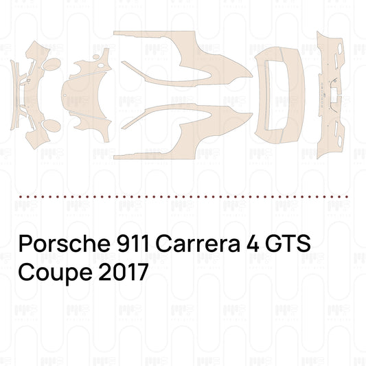 PPF prédécoupé Porsche 911 Carrera 4 GTS Coupe 2017