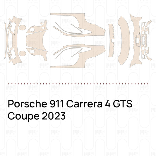 PPF prédécoupé Porsche 911 Carrera 4 GTS Coupe 2023