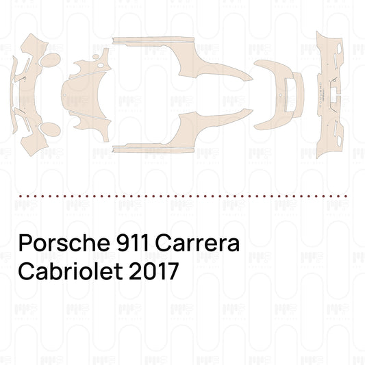 PPF prédécoupé Porsche 911 Carrera Cabriolet 2017