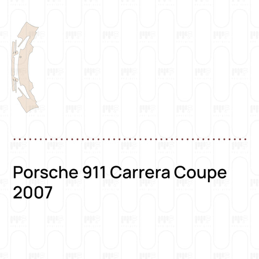 PPF prédécoupé Porsche 911 Carrera Coupe 2007