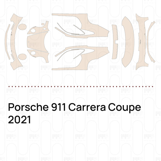 PPF prédécoupé Porsche 911 Carrera Coupe 2021