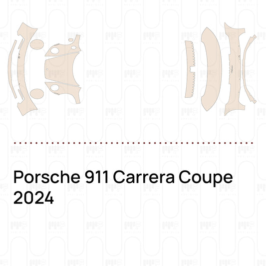 PPF prédécoupé Porsche 911 Carrera Coupe 2024