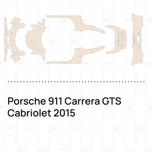 PPF prédécoupé Porsche 911 Carrera GTS Cabriolet 2015