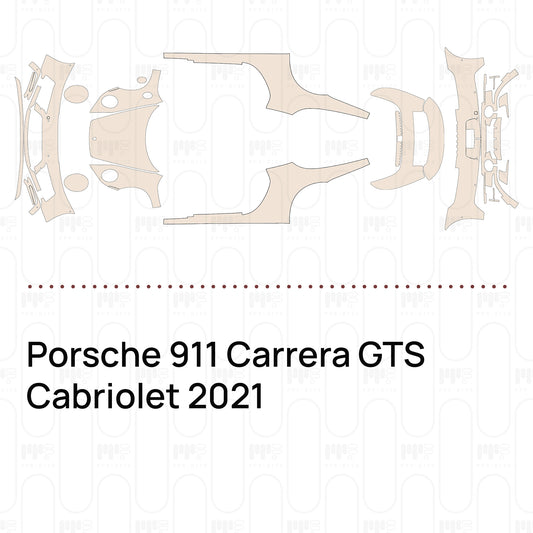 PPF prédécoupé Porsche 911 Carrera GTS Cabriolet 2021