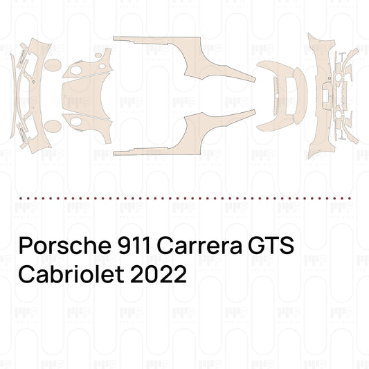 PPF prédécoupé Porsche 911 Carrera GTS Cabriolet 2022