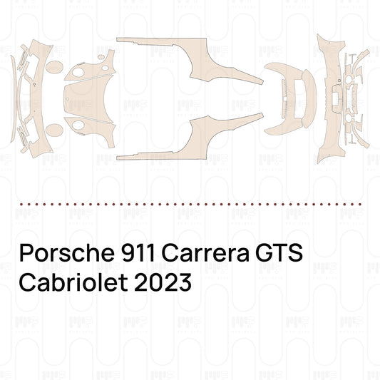 PPF prédécoupé Porsche 911 Carrera GTS Cabriolet 2023