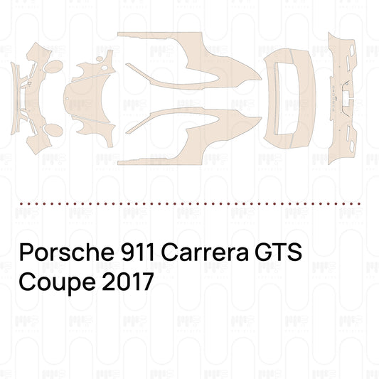 PPF prédécoupé Porsche 911 Carrera GTS Coupe 2017
