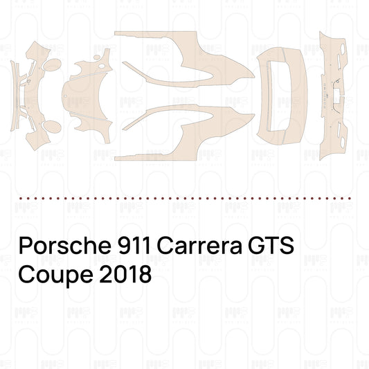 PPF prédécoupé Porsche 911 Carrera GTS Coupe 2018