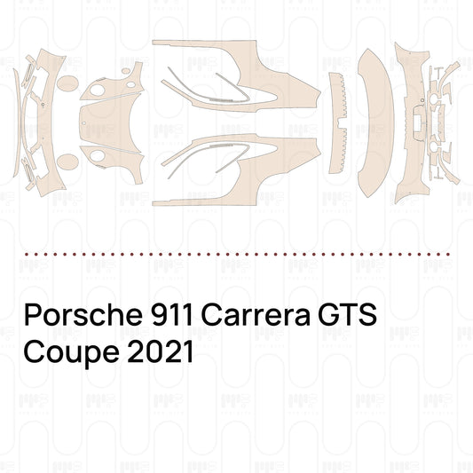 PPF prédécoupé Porsche 911 Carrera GTS Coupe 2021