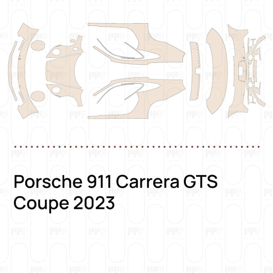 PPF prédécoupé Porsche 911 Carrera GTS Coupe 2023