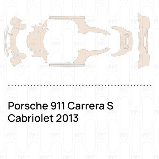 PPF prédécoupé Porsche 911 Carrera S Cabriolet 2013