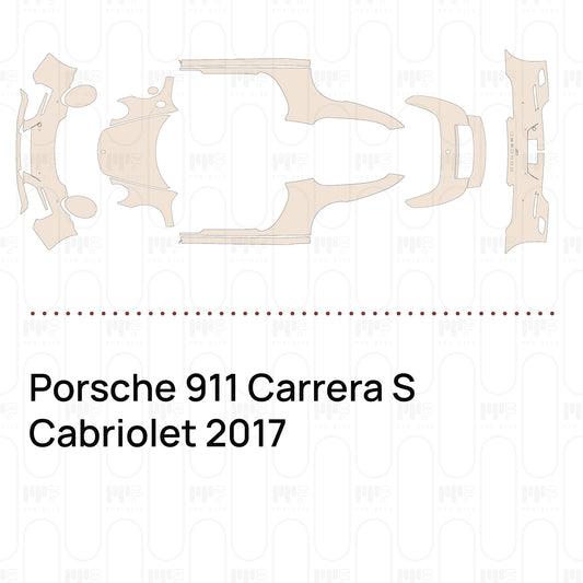 PPF prédécoupé Porsche 911 Carrera S Cabriolet 2017