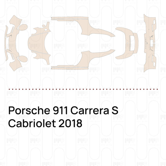 PPF prédécoupé Porsche 911 Carrera S Cabriolet 2018