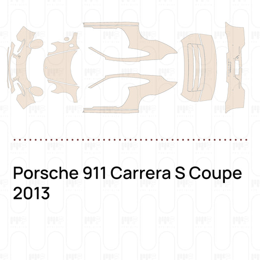 PPF prédécoupé Porsche 911 Carrera S Coupe 2013
