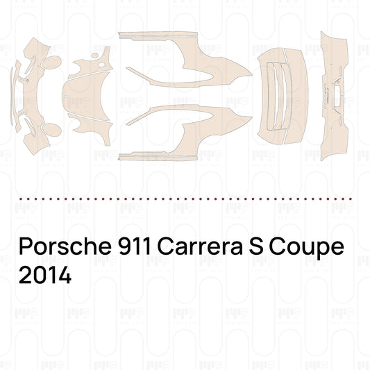 PPF prédécoupé Porsche 911 Carrera S Coupe 2014